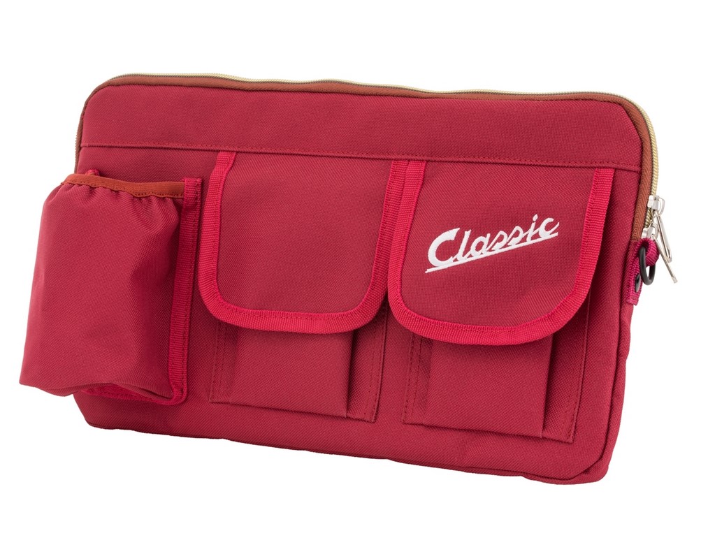 Borsa "Classic" per bagagliaio/guantiera Vespa - rosso, nylon