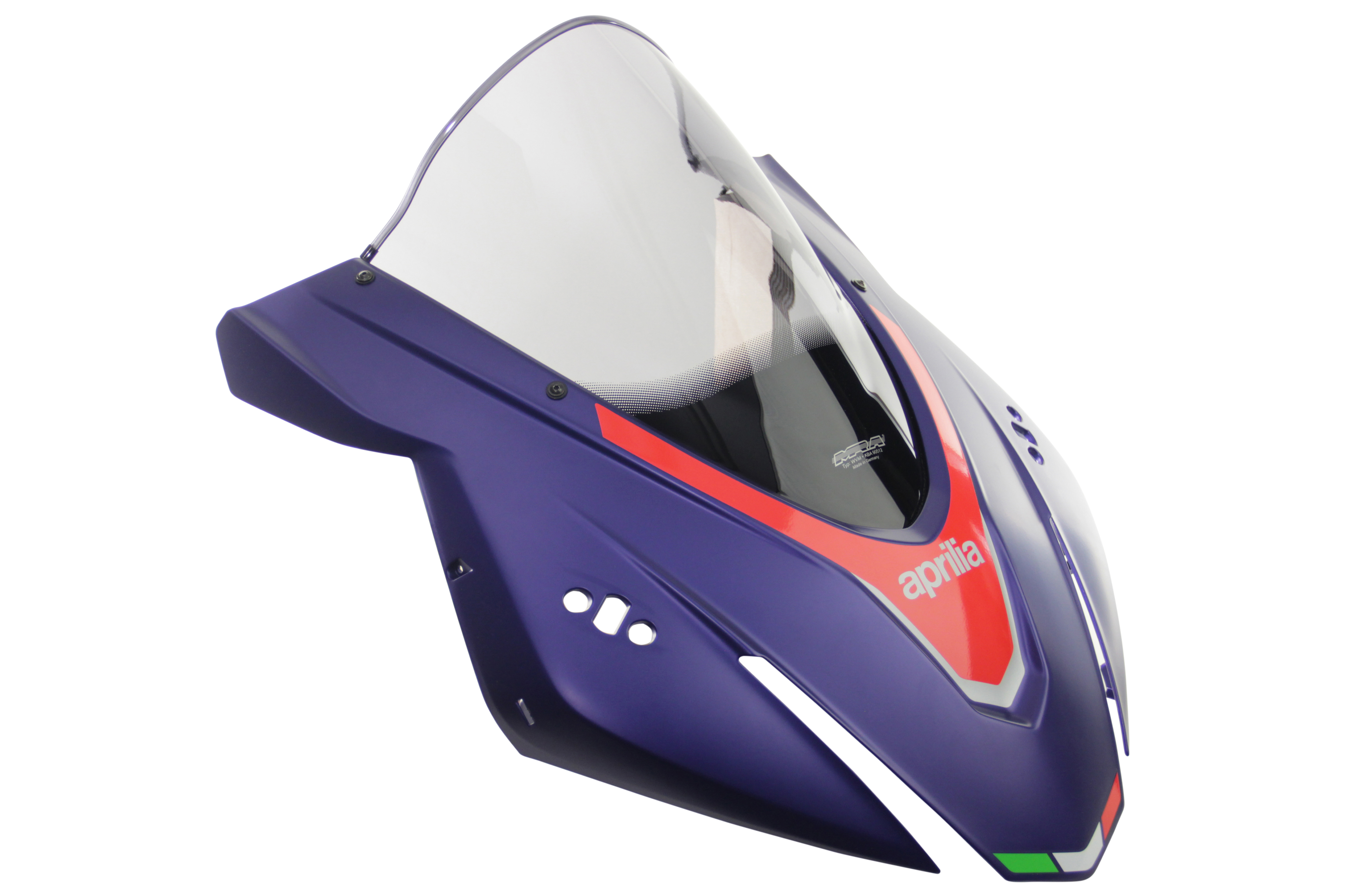 Parabrezza MRA Racing "R" - grigio fumo - Aprilia RSV 4 1100 Factory 2021-