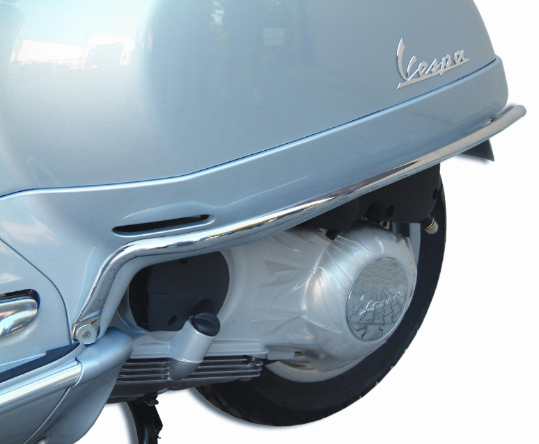 Coperchio laterale posteriore per Vespa GTS /GTS Super /GTV /GT 60, 125-300ccm, cromo