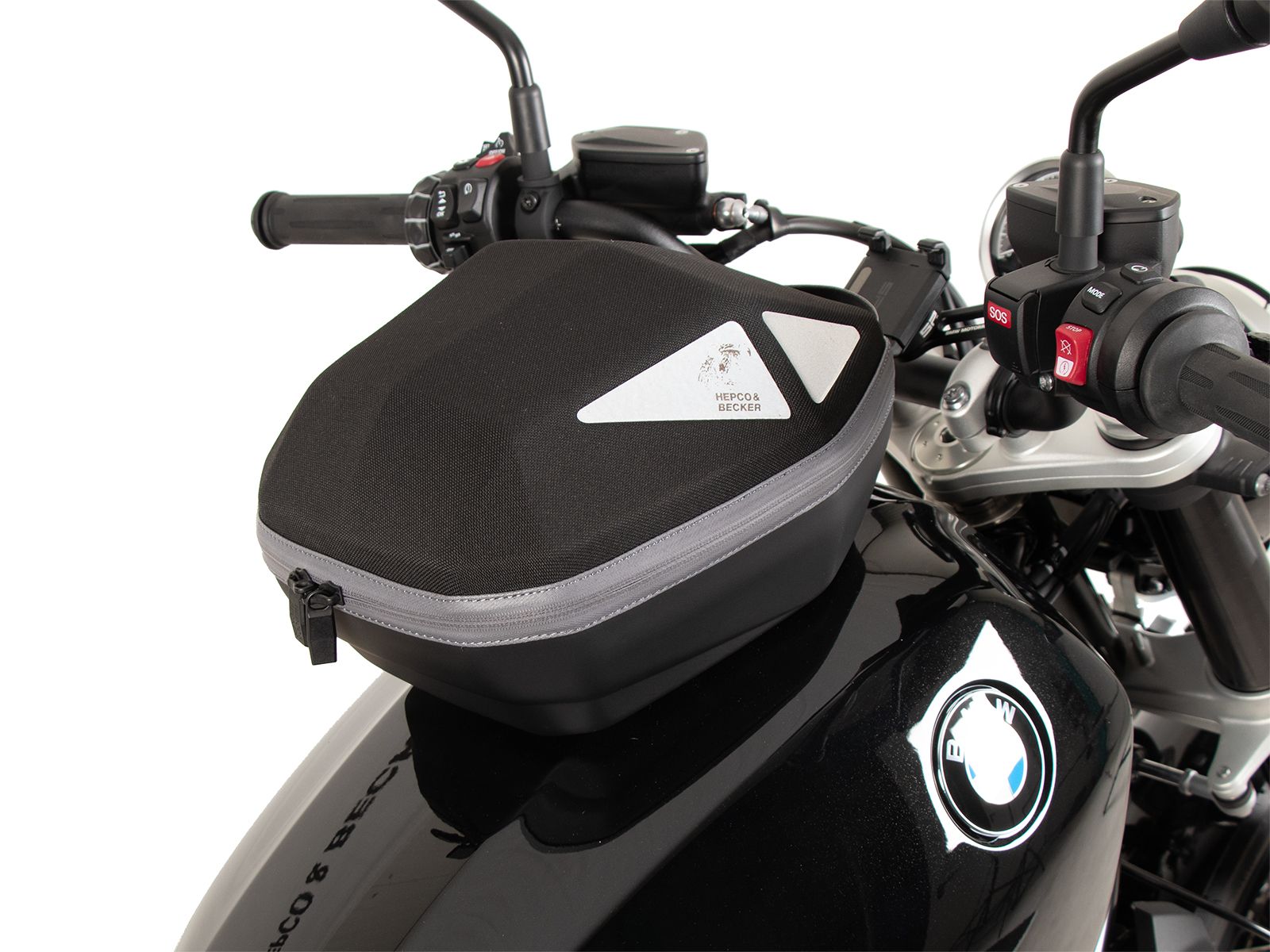 Anello serbatoio di base con blocco borsa serbatoio per BMW R 12 (24-) Hepco & Becker