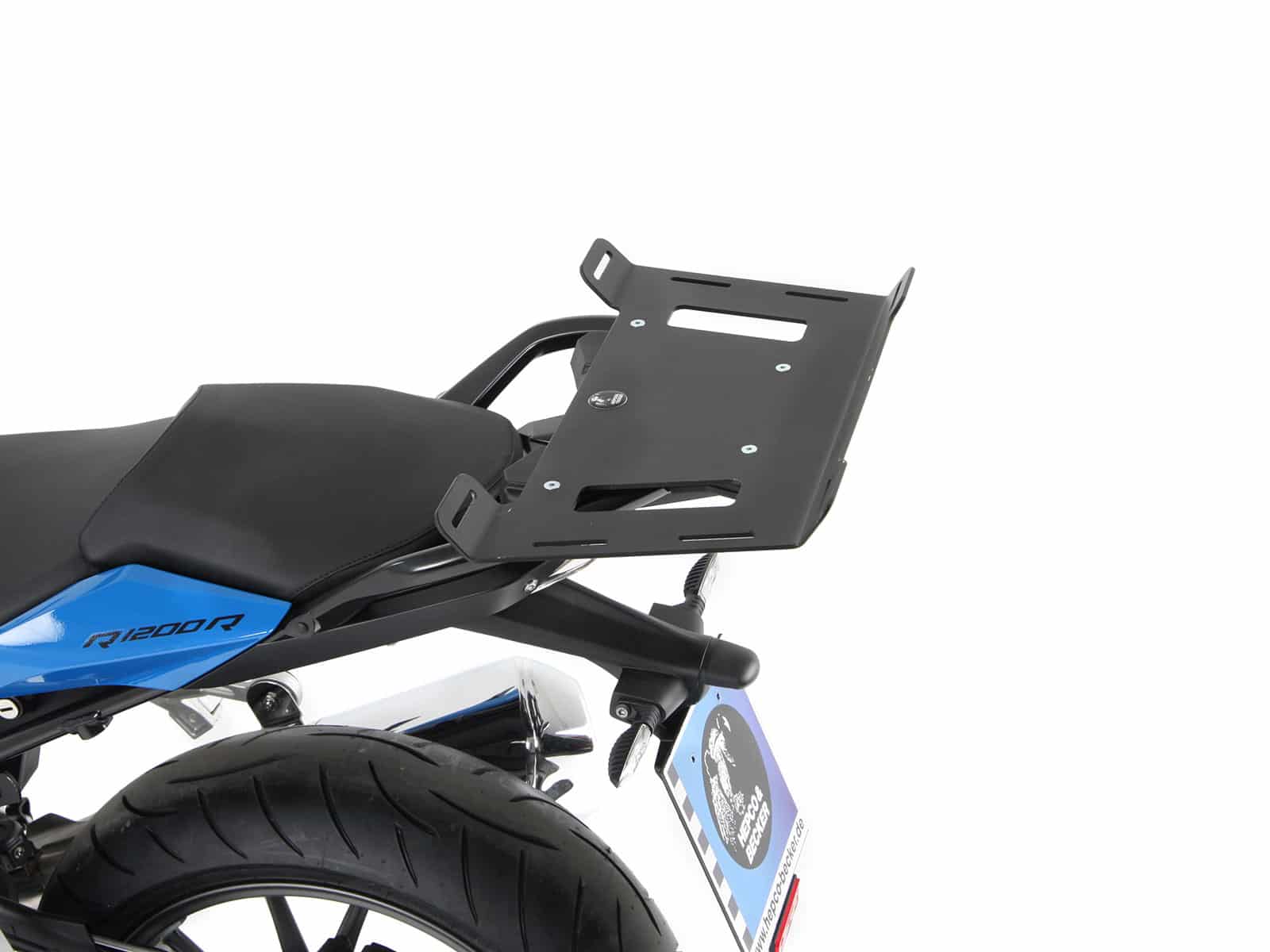 Estensione portapacchi nero per BMW R 1200 R LC (15-18) Hepco & Becker