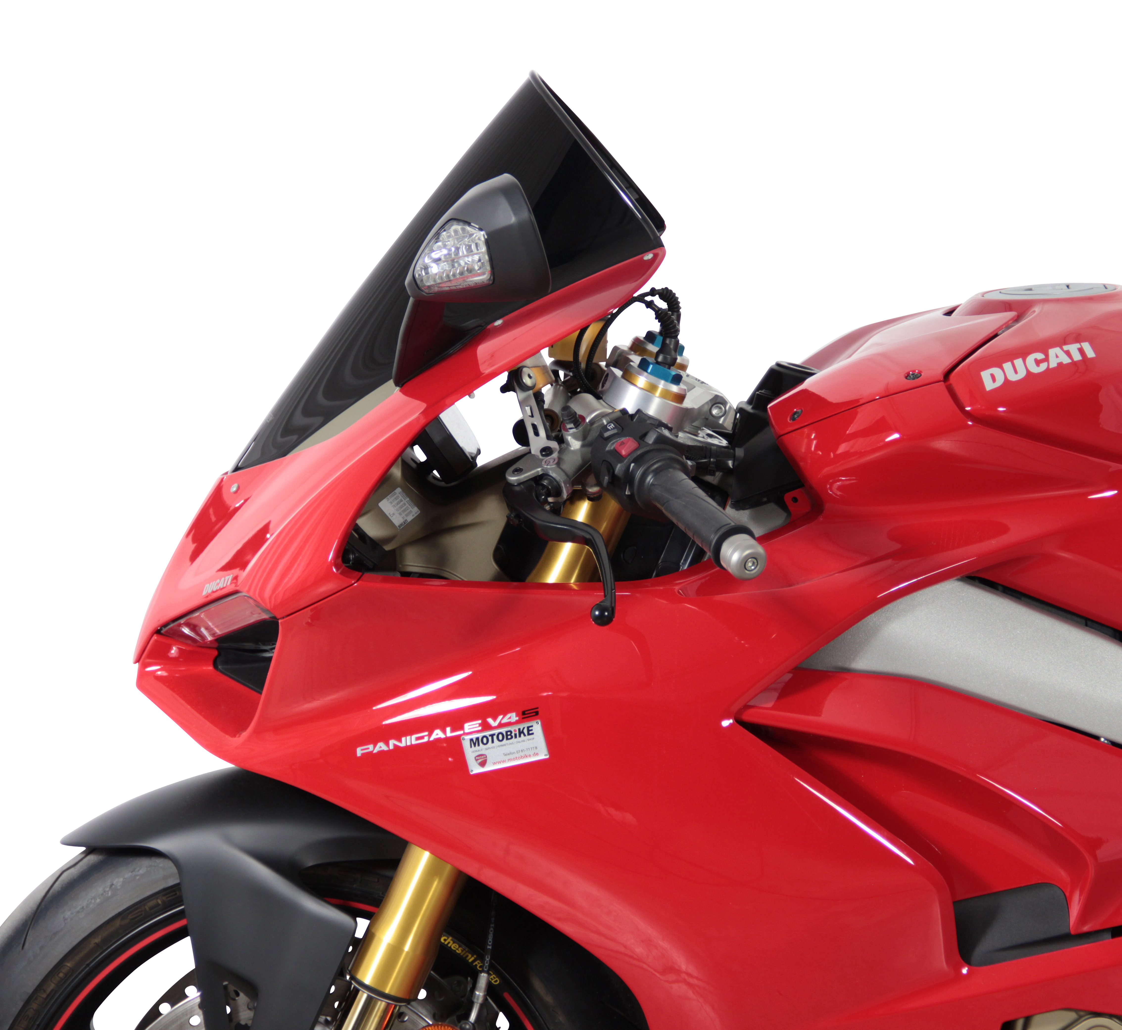 Cupolino "R" nero per Panigale V4 /R /S Orignal MRA