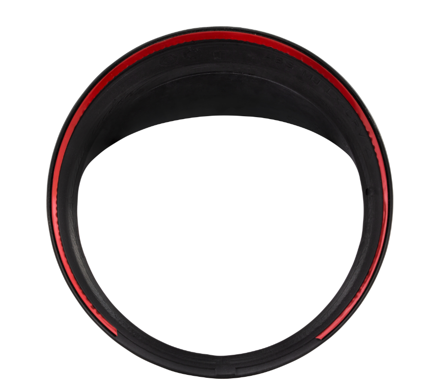 Anello lampada con paralume per Vespa LX 50-150ccm, nero opaco