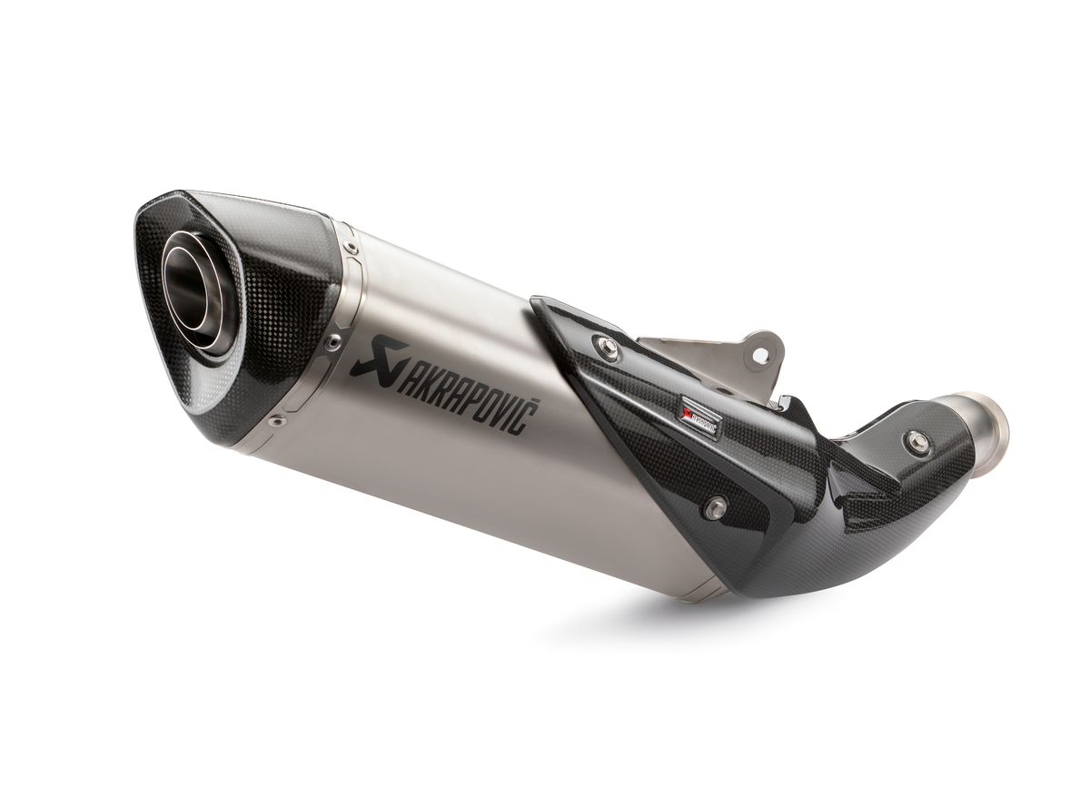 Sistema di scarico Akrapovic Slip-On LINE per KTM 790 Duke (Bj.18-)