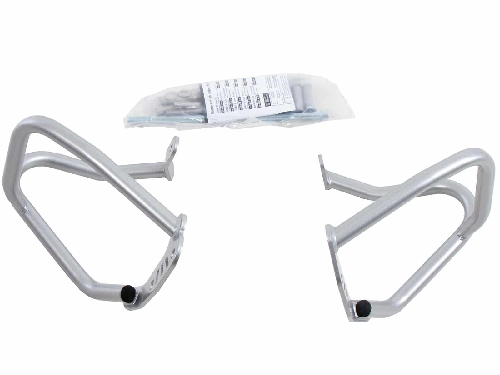 Protezione motore argento per BMW R nineT Pure (16-23) Hepco & Becker