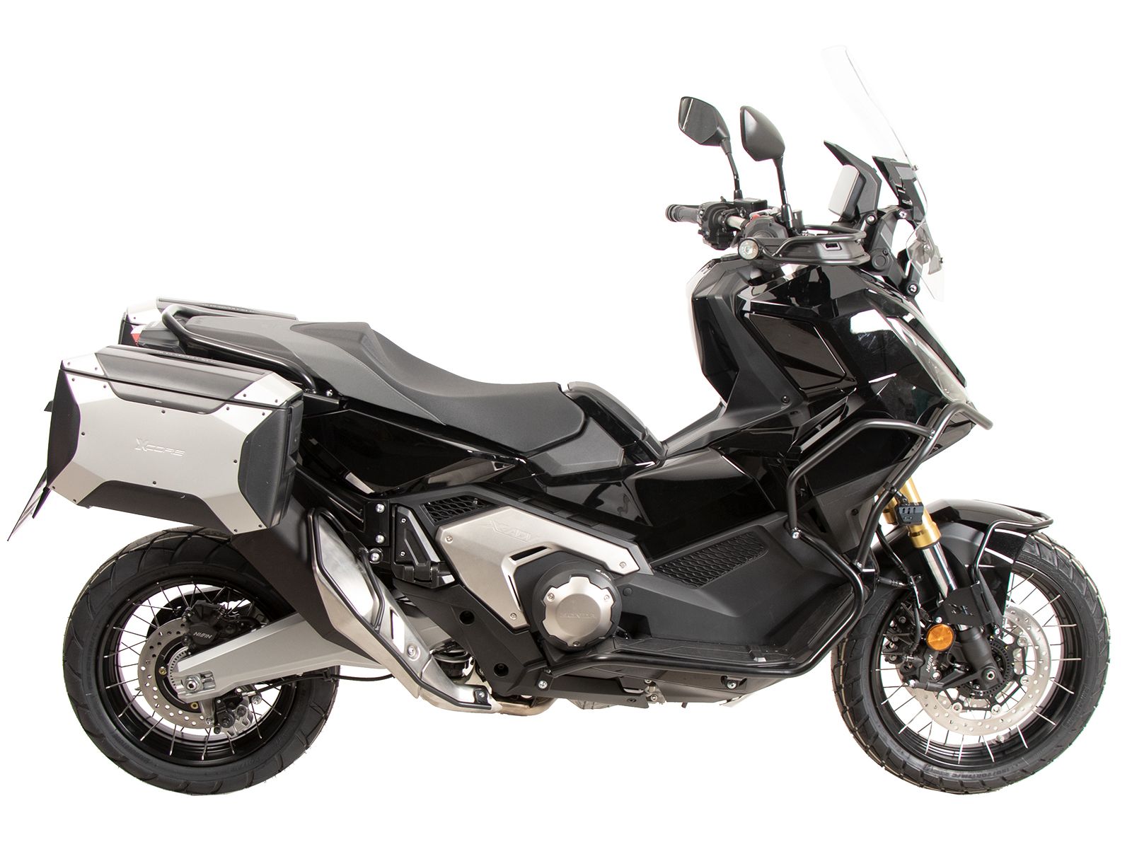 Portapacchi laterale C-Bow nero per Honda X-ADV (25- ) Hepco & Becker