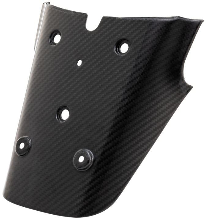 Portatarga posteriore per Vespa GTS/​GTS Super/​GTV 125-300ccm, carbonio