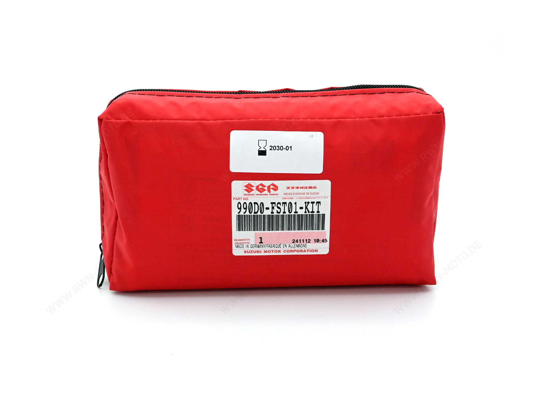 Kit di pronto soccorso comprensivo di giubbotto di sicurezza per modelli Suzuki Original Suzuki