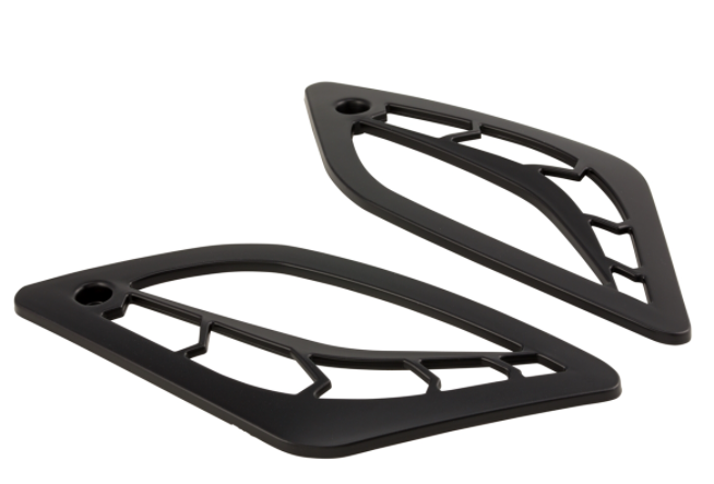 Griglia indicatore di direzione destra e sinistra, posteriore per Vespa GTS/GTS Super/GTV/GT 60/GT/GT L, nero opaco