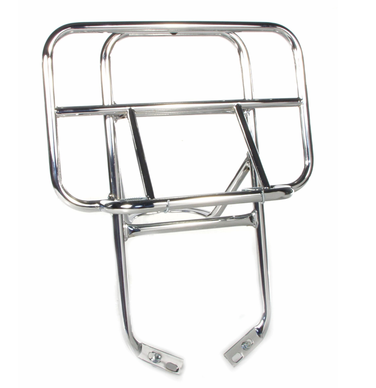 Portapacchi posteriore per Vespa PX 80-200cc, pieghevole, cromato