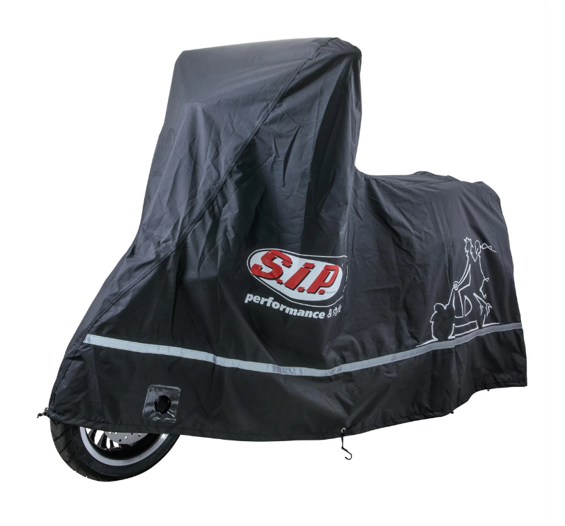 Garage pieghevole Outdoor PREMIUM 2.0 per Vespa GTS/GTV/GT, taglia XL, nero