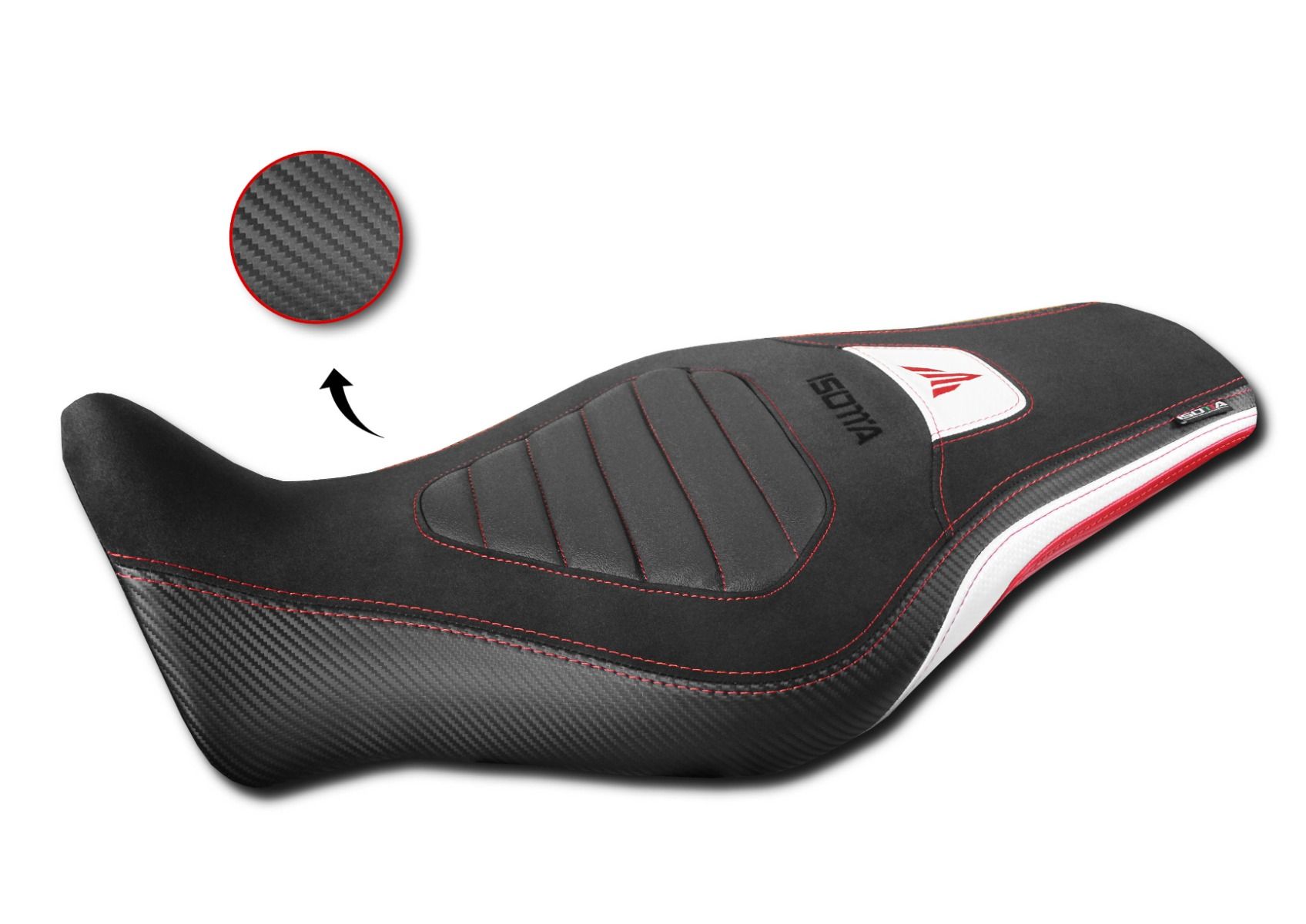 Coprisella rosso per Yamaha MT-09 (21-23)
