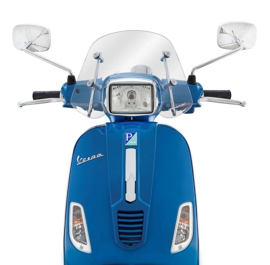 Flyscreen ERMAX Piccolo per Vespa S 50-150cc, trasparente