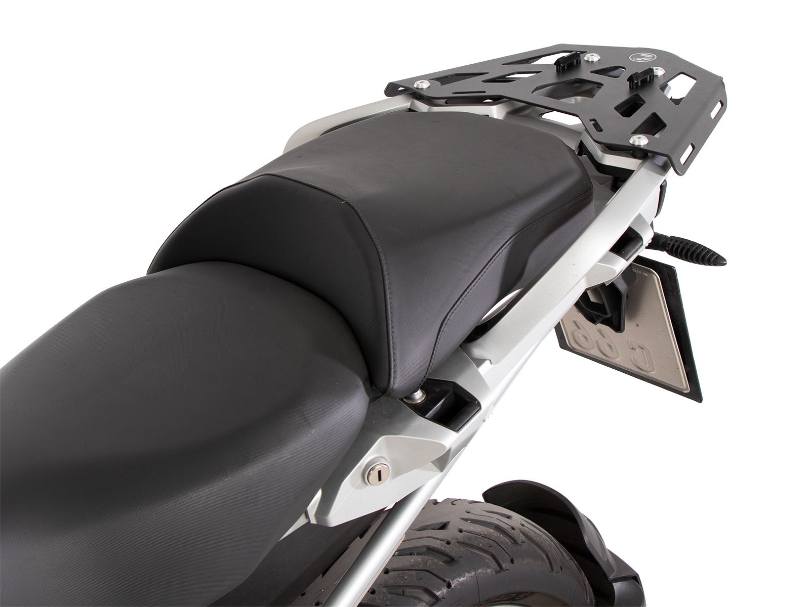 Set di borse posteriori Minirack Street per BMW R 1250 GS (18-23) Originali Hepco & Becker