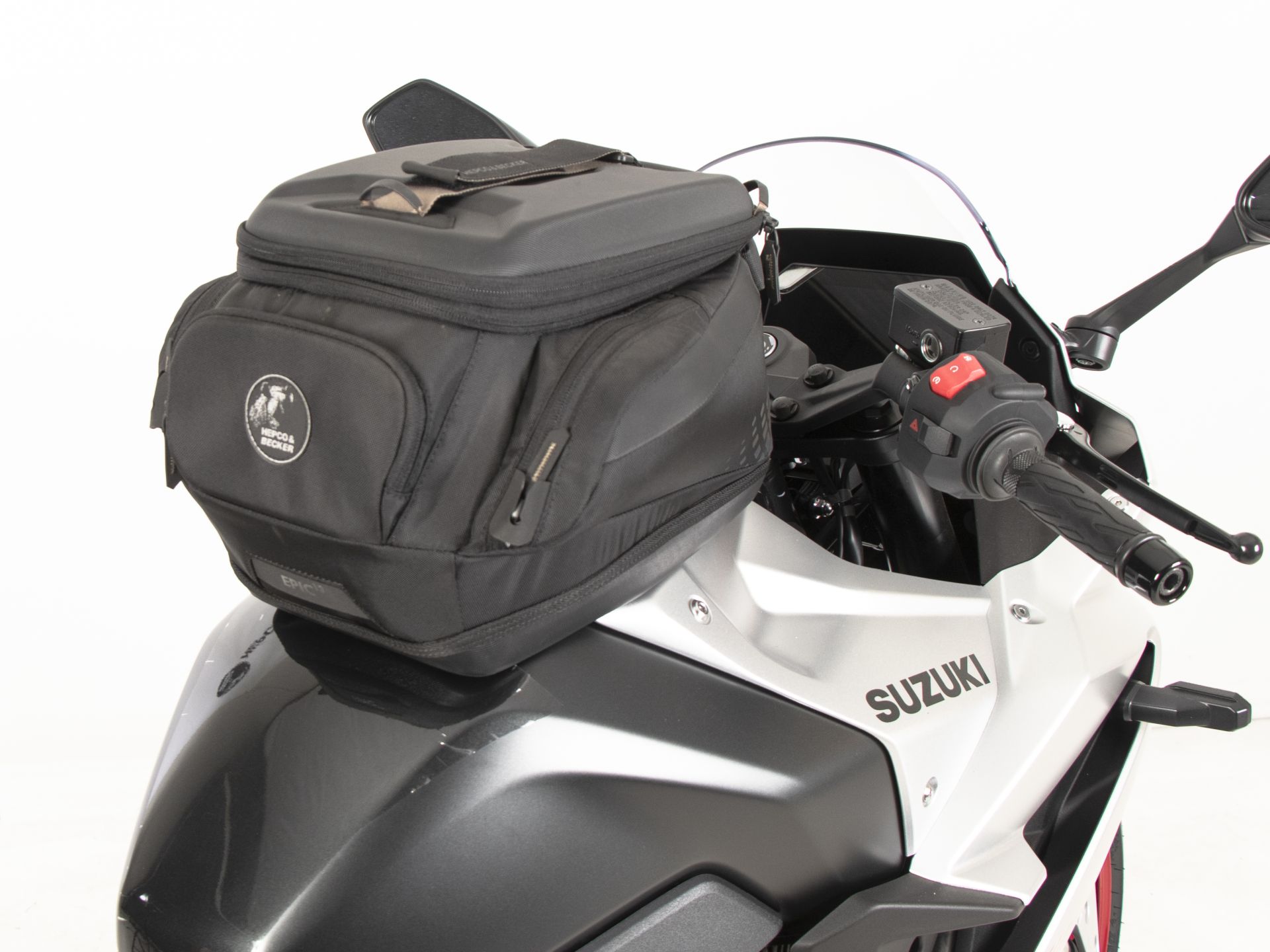 Anello serbatoio di base con blocco borsa serbatoio per Suzuki GSX-8R (24- ) Hepco & Becker