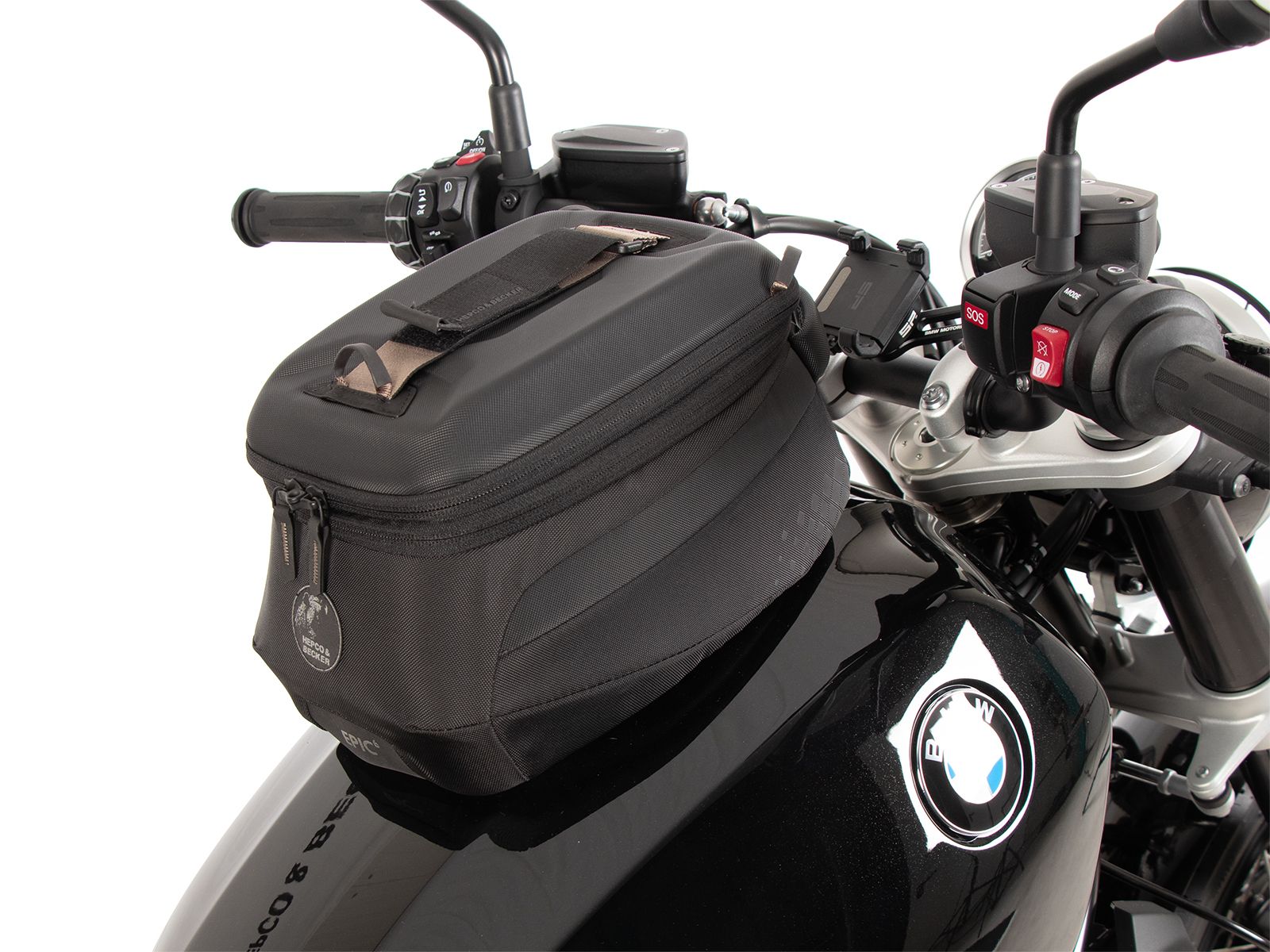 Anello serbatoio di base con blocco borsa serbatoio per BMW R 12 (24-) Hepco & Becker