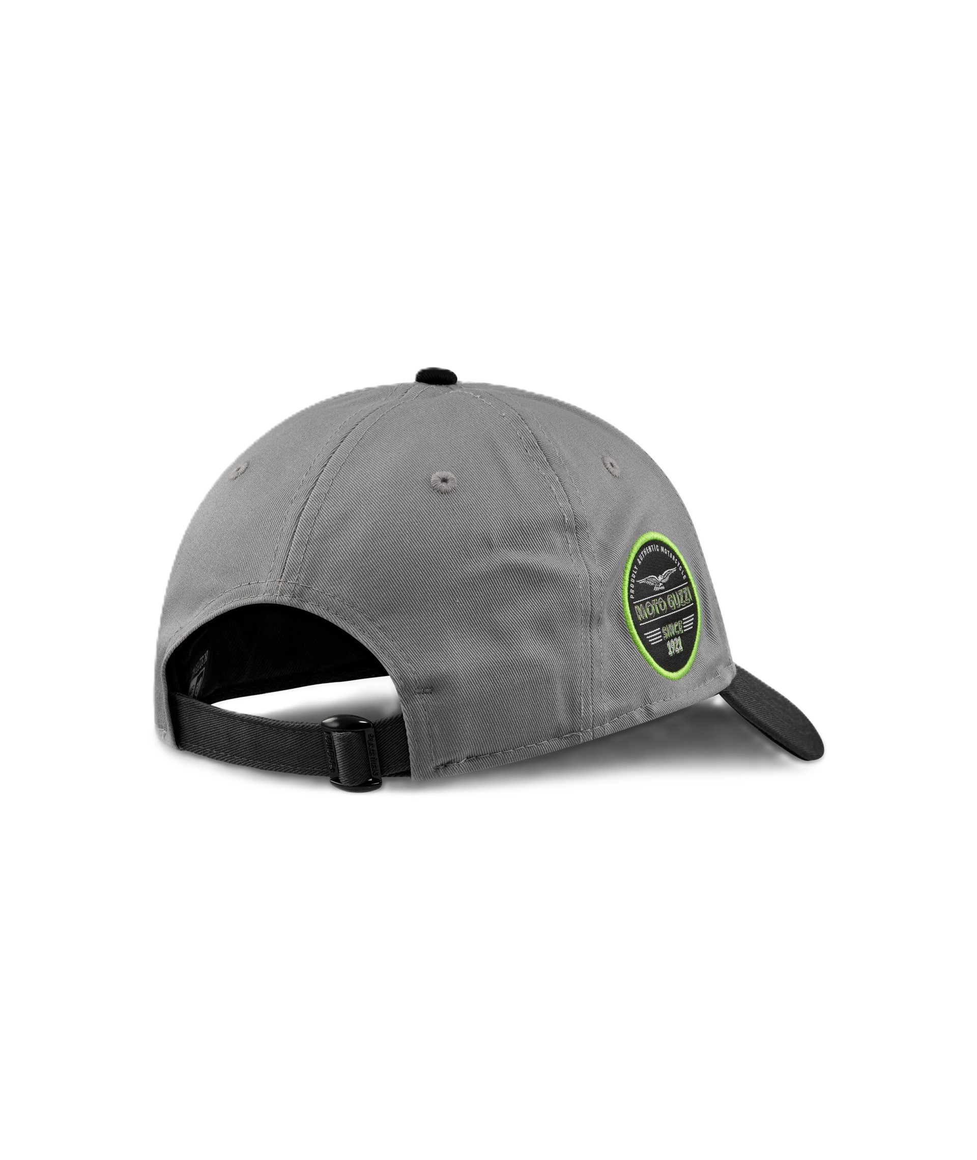 Cappellino da baseball Moto Guzzi New Era 9Forty grigio e nero