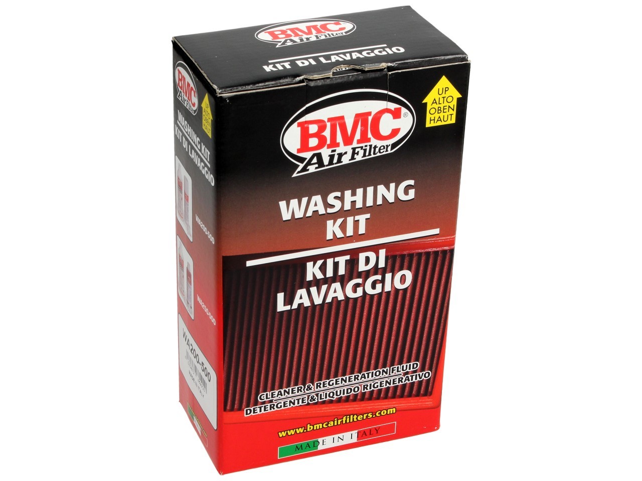 Kit di pulizia del filtro dell'aria BMC Sport (olio filtro spray da 200 ml e detergente da 500 ml - WA200-500)
