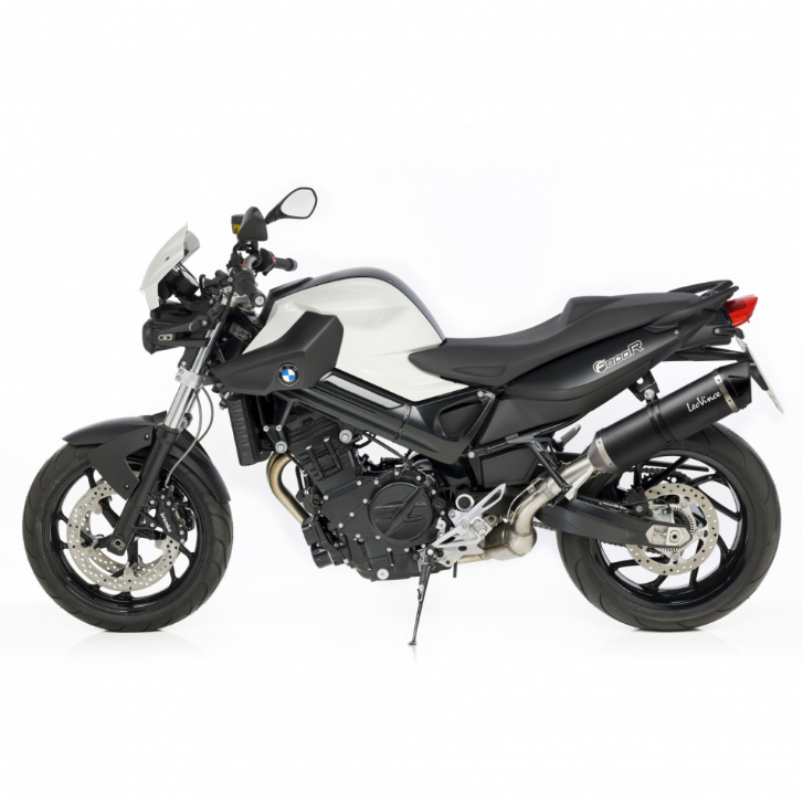 Impianto di scarico LeoVince SBK LV One Evo 2, carbonio per BMW F 800 GT (Bj.13-16) / F 800 R (Bj.09-16)
