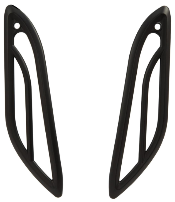 Griglia frecce destra/sinistra, posteriore per Vespa Primavera/​Sprint 50-150ccm 2T/​4T AC, nero opaco