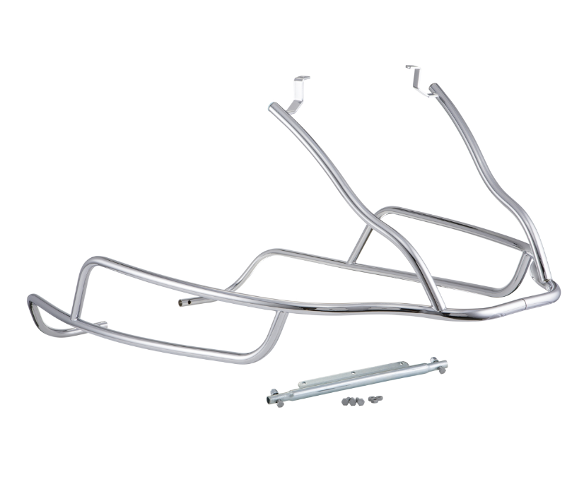 Coperchio laterale posteriore per Vespa GTS /GTS Super /GTV /GT 60, 125-300ccm, cromo