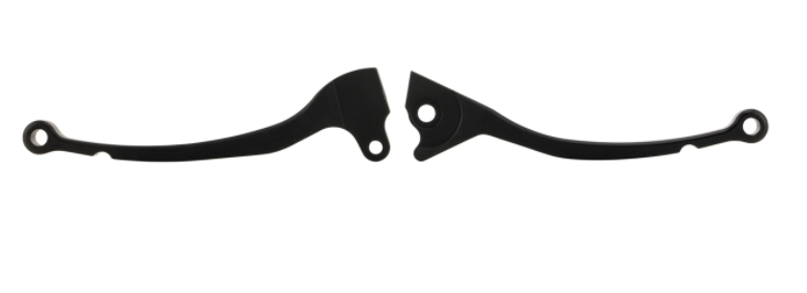 Set leva freno sportivo sinistra/destra per Vespa LX/​LXV/​S/​Primavera/​Sprint 50-150ccm, nero opaco