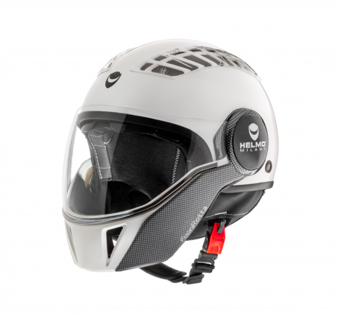 Meccanismo visiera Helmo Milano per casco FuoriRotta, nero