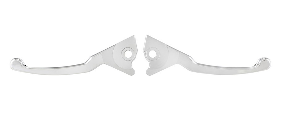 Set di leve sportive freno Shorty per Vespa, destra e sinistra, cromo