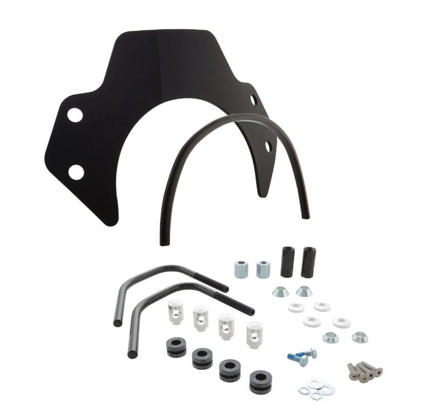 Zanzariera per Vespa Primavera/Elettrica 50-150cc 2T/4T, supporti neri, colorati neri
