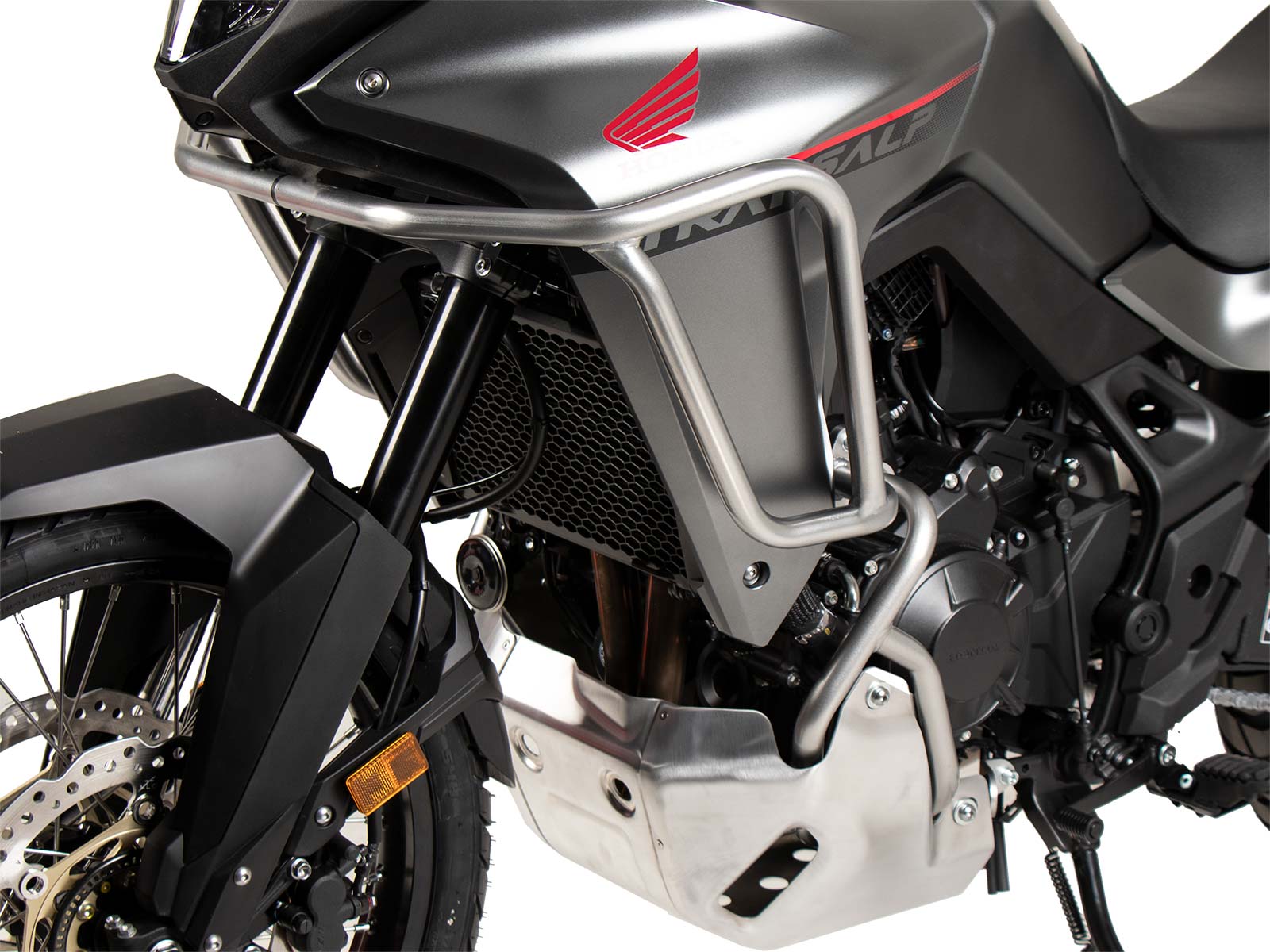 Barra di protezione serbatoio nera per Honda XL 750 Transalp (25- ) Hepco & Becker