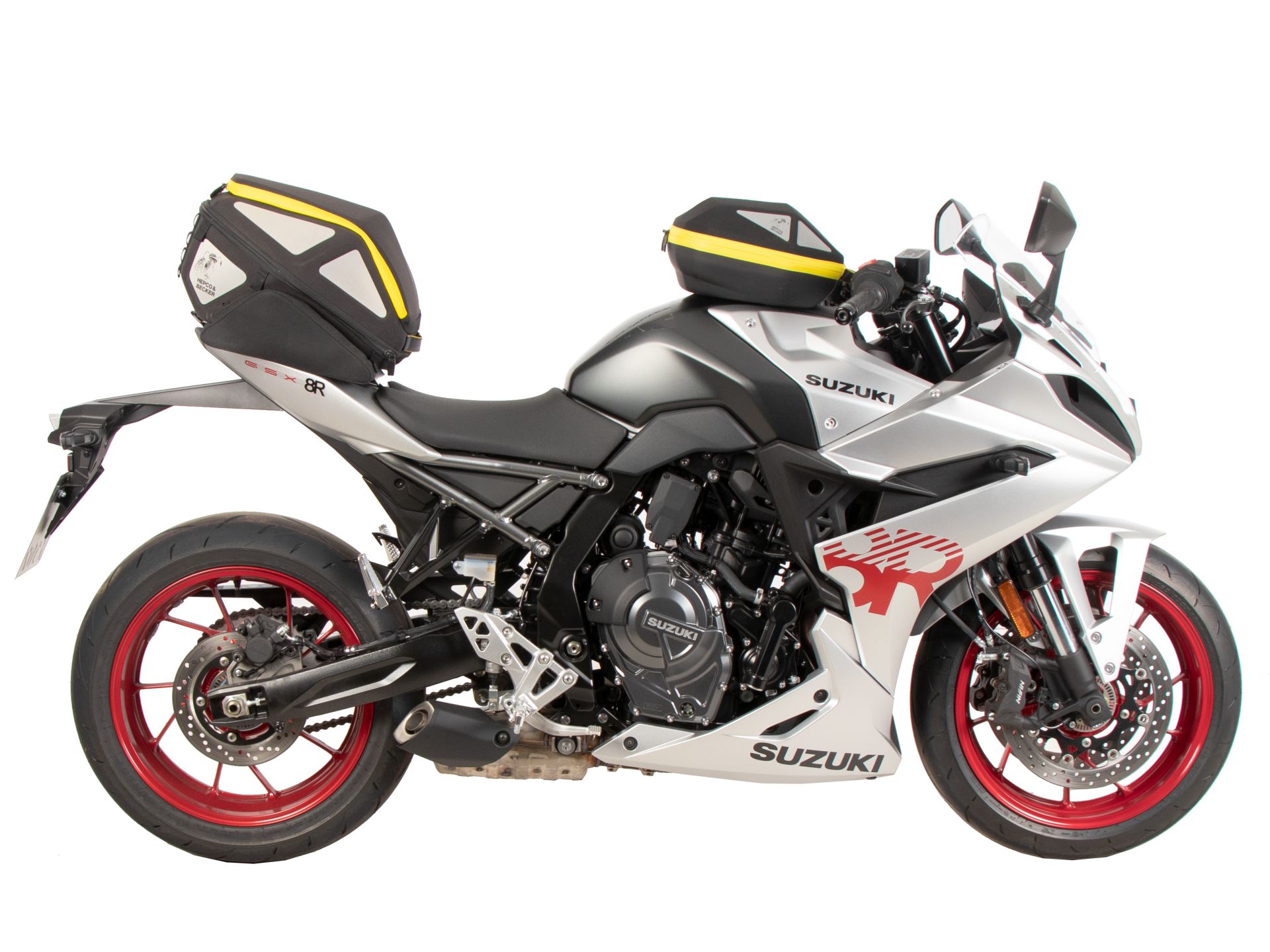 Anello serbatoio di base con blocco borsa serbatoio per Suzuki GSX-8R (24- ) Hepco & Becker