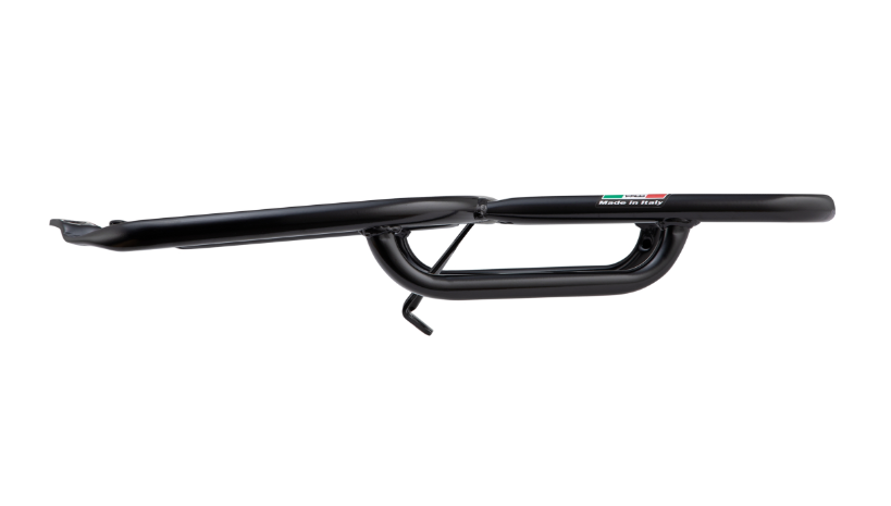 Portapacchi posteriore per Vespa Primavera /Sprint /Elettrica 50-150ccm, nero