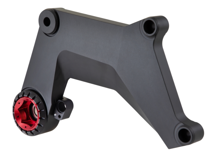 Forcellone per scarico racing, posteriore per Vespa GTS/​GTS Super/​GTV 125-300ccm con ABS, nero