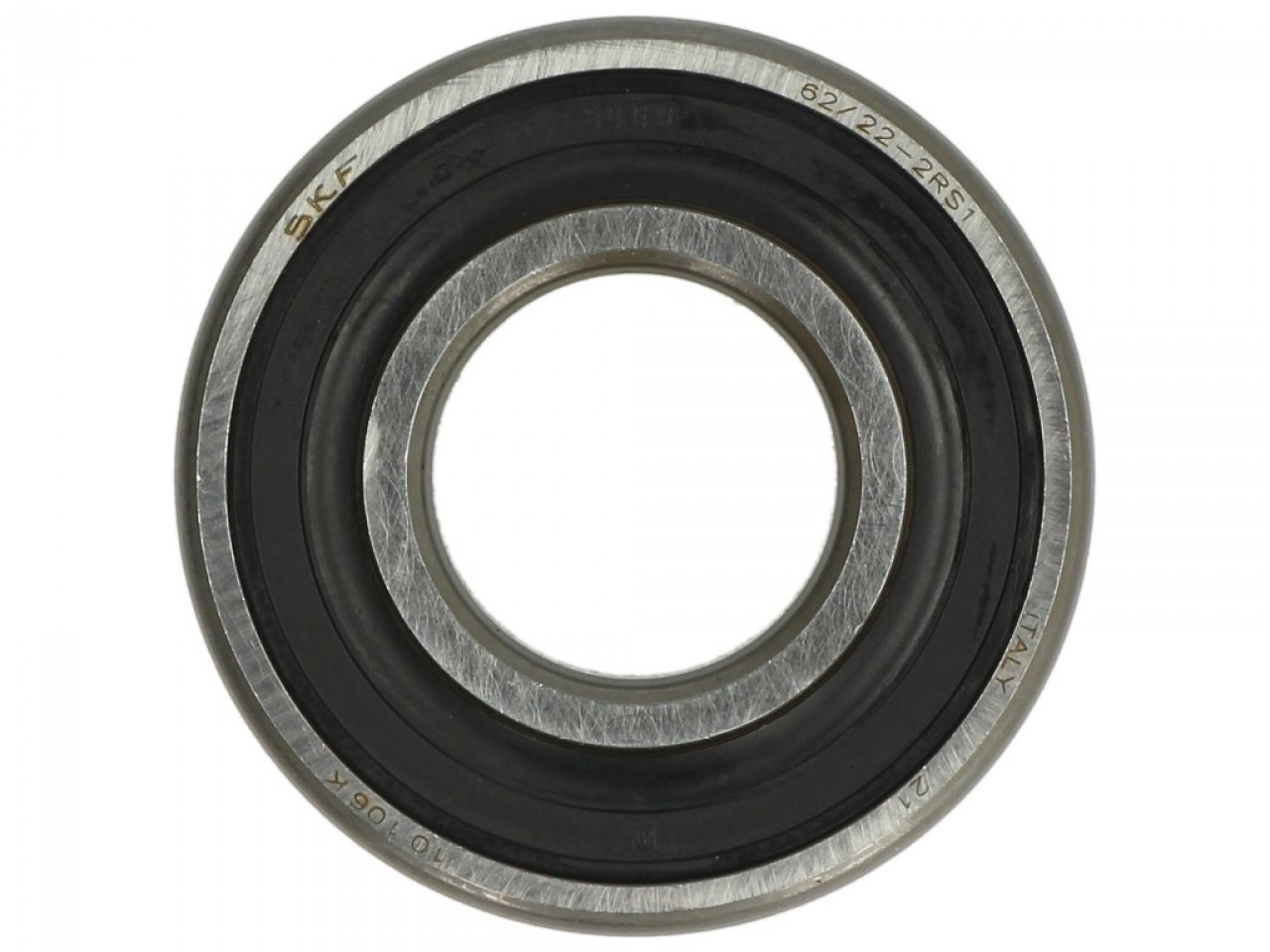 Pignone con cuscinetto a sfere a gola profonda SKF 62/22 2RS1, 22x50x14 mm