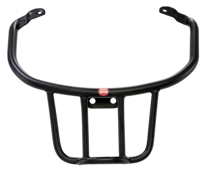 Portapacchi/maniglione passeggero nero opaco per Vespa Primavera/​Sprint 50-150ccm 2T/​4T AC