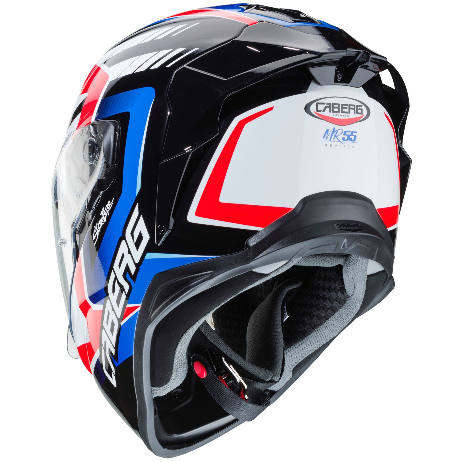 Caberg Casco Drift Evo MR55, bianco/rosso-blu
