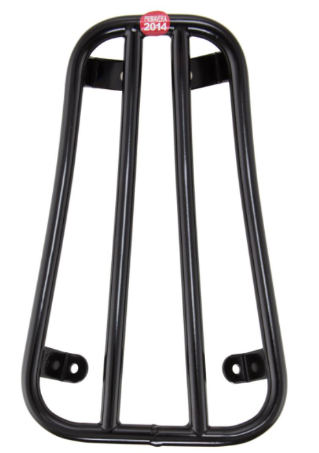 Portapacchi passo-passo nero per Vespa Primavera/​Sprint 50-150ccm