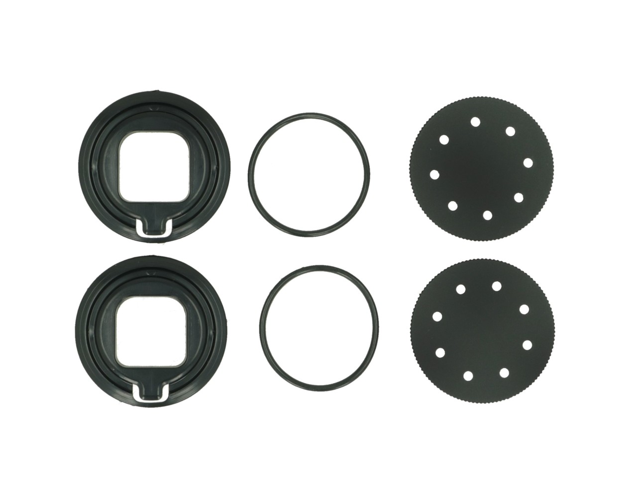 Set di viti nero opaco per caschi Piaggio / Vespa