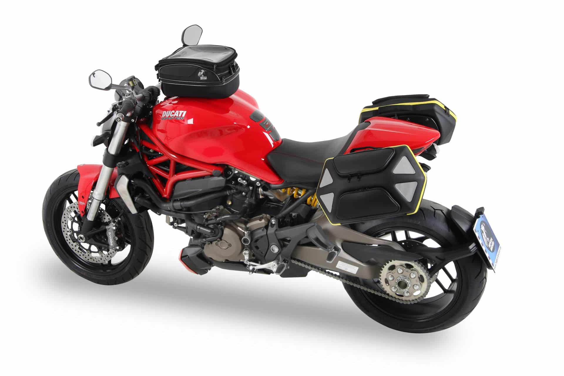 Anello serbatoio di base con blocco borsa serbatoio per Ducati Monster 1200 /S (13-16) Hepco & Becker