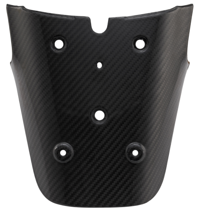 Portatarga posteriore per Vespa GTS/​GTS Super/​GTV 125-300ccm, carbonio