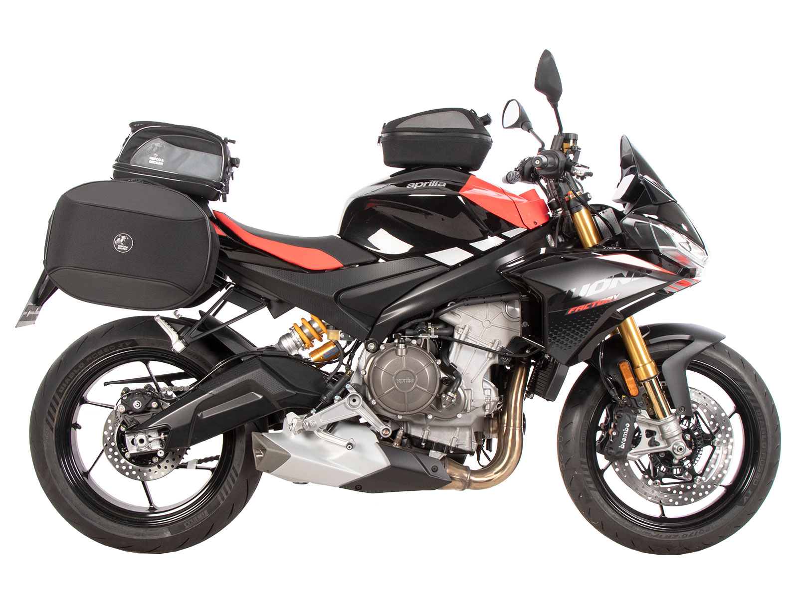 Anello serbatoio di base con blocco borsa serbatoio per Aprilia Tuono 660 Factory (22-)