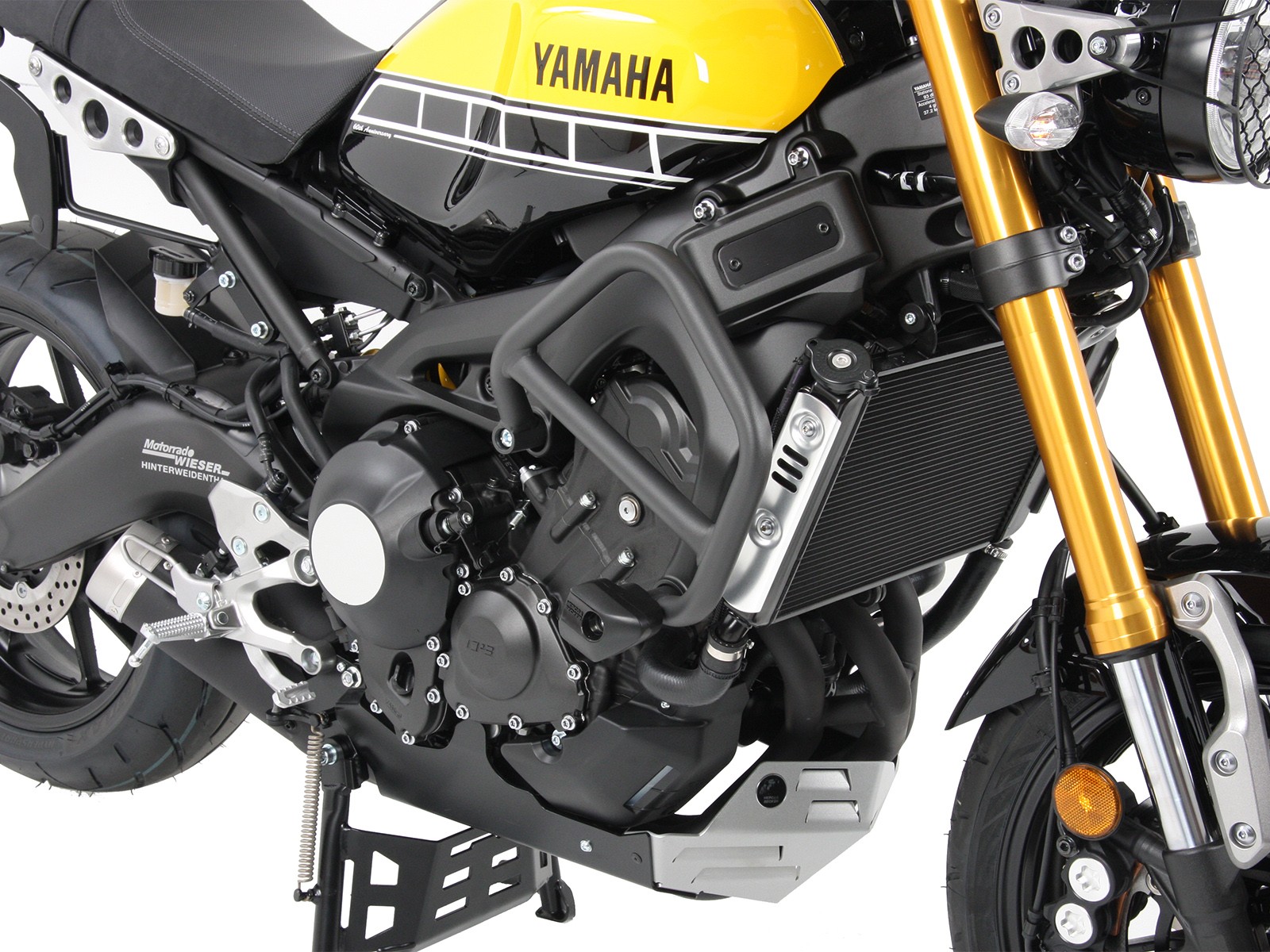 Barra protezione motore antracite per Yamaha XSR 900 (Bj.16-) Hepco & Becker
