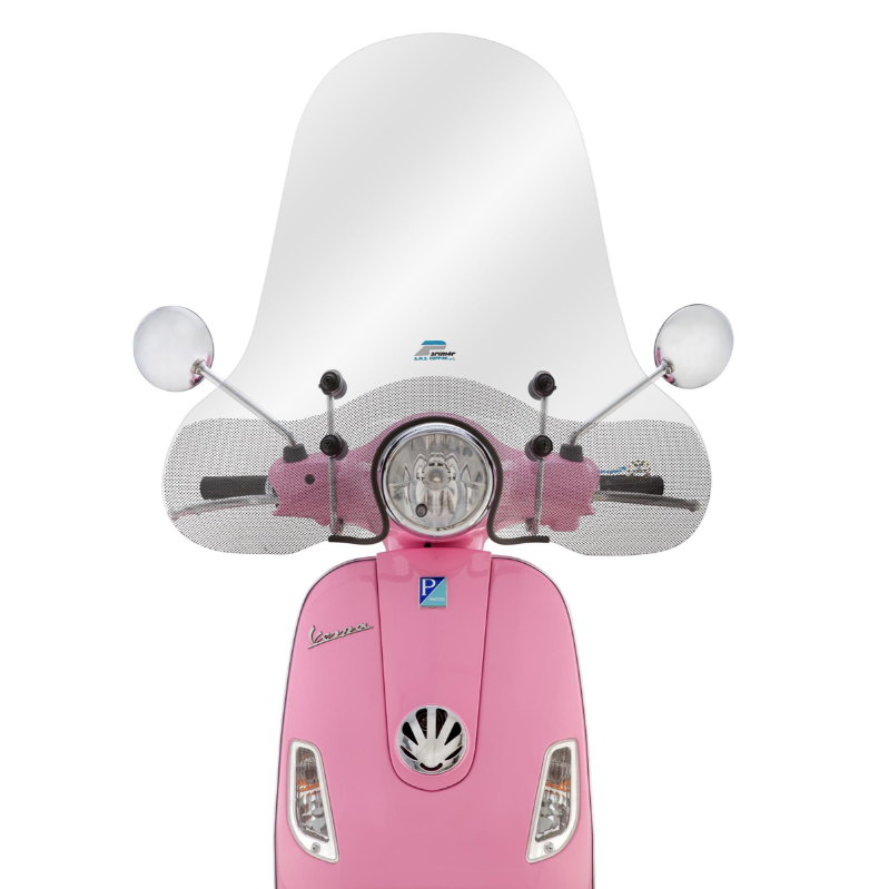 Parabrezza CUPPINI alto per Vespa LX 50-150cc, trasparente