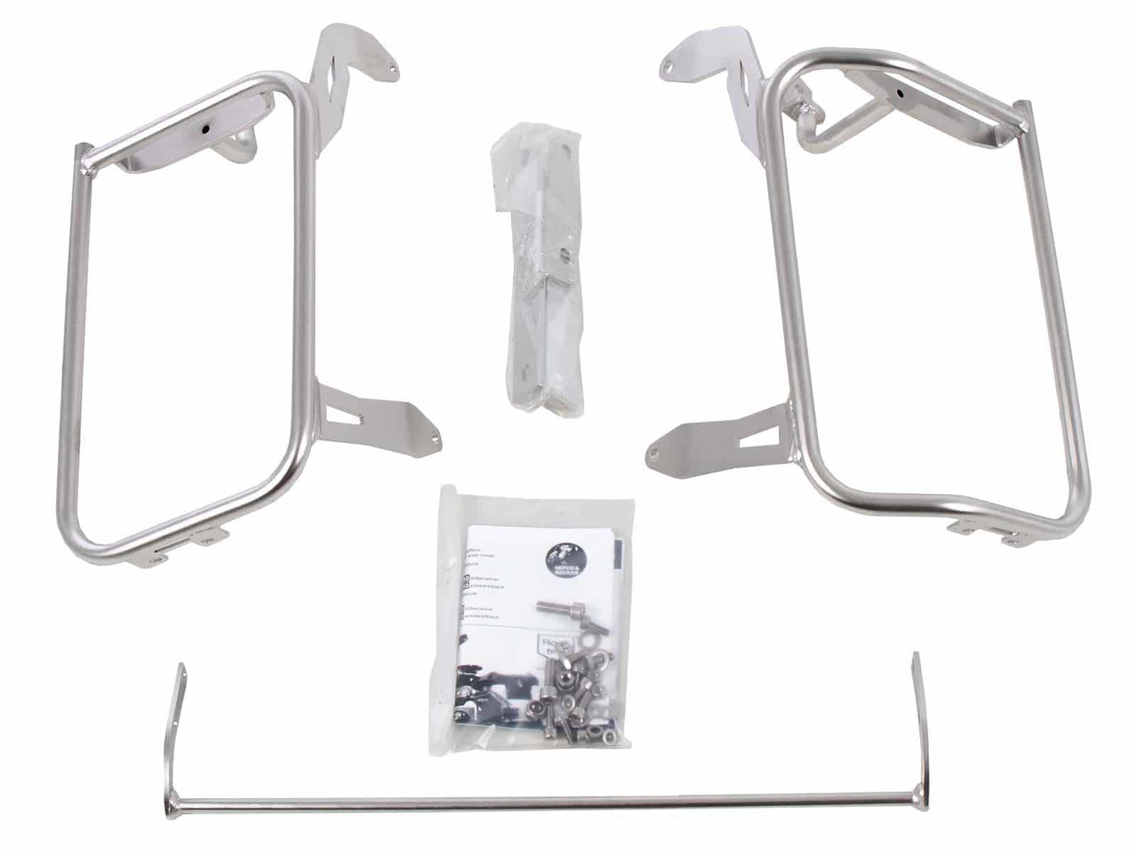 Portavaligie laterale in acciaio inox Cutout per Xplorer Cutout di valigia 40/37 per BMW R 1250 GS (18-23)