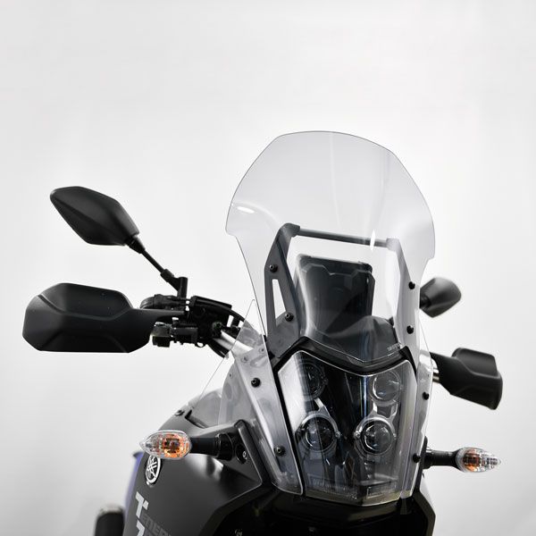 Parabrezza alto grigio fumo per Yamaha Ténéré 700 (19-24)