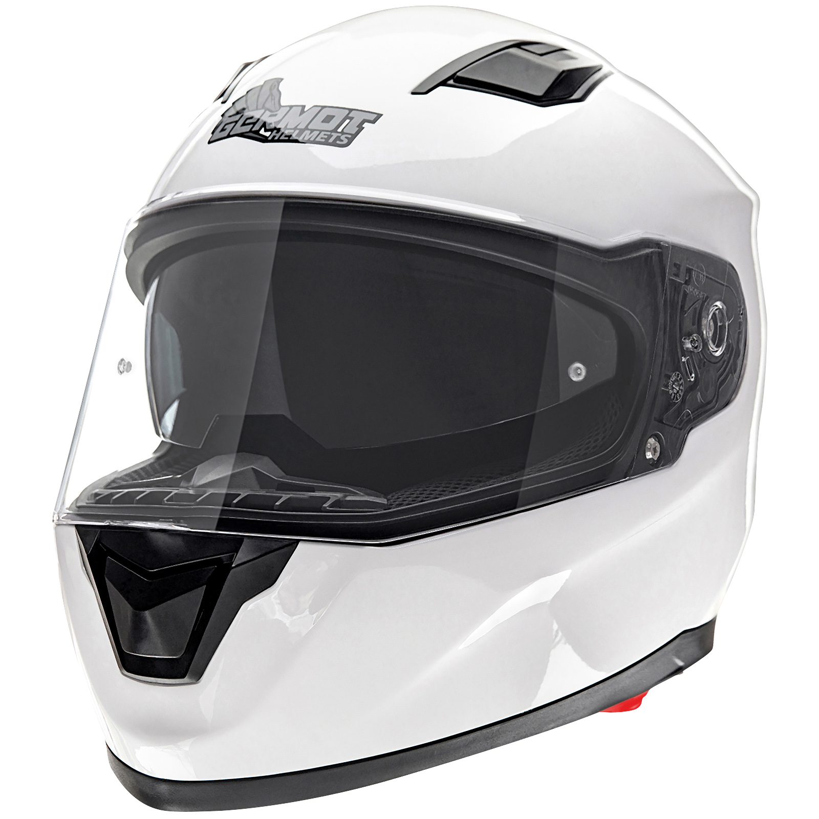Casco integrale Germot GM 330, bianco