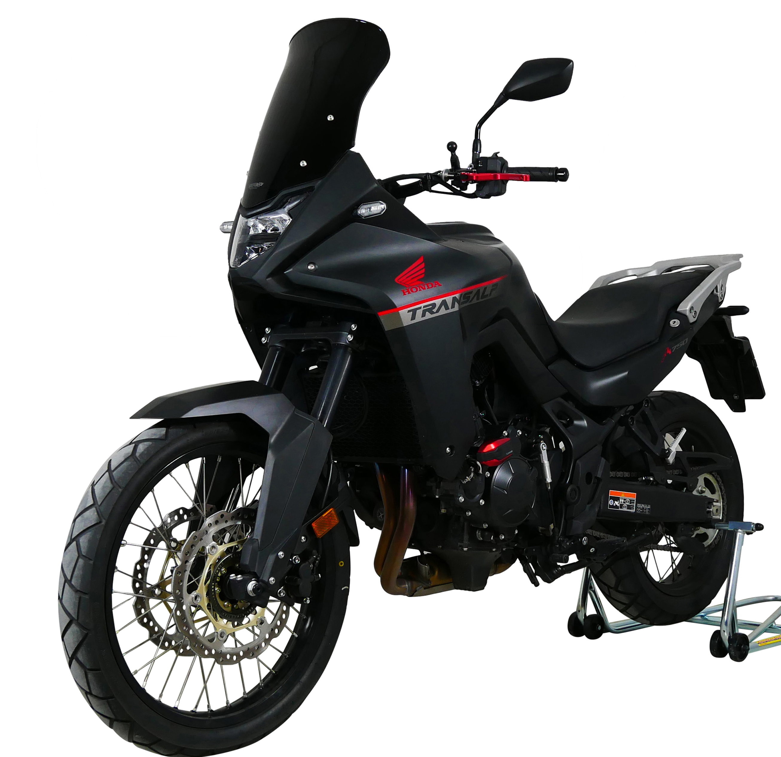 Parabrezza touring MRA "TM" nero per Honda XL 750 Transalp (23-24)