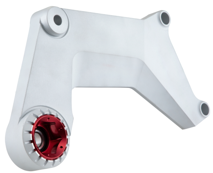 Forcellone per scarico racing, posteriore per Vespa GTS/​GTS Super/​GTV/​GT 60/​GT/​GT L senza ABS, argento