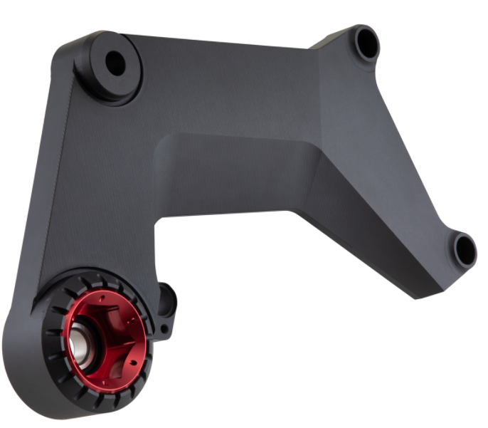 Forcellone per scarico racing, posteriore per Vespa GTS/​GTS Super/​GTV 125-300ccm con ABS, nero
