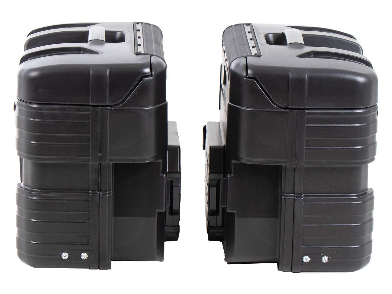 Set di valigie laterali Gobi nero Hepco & Becker